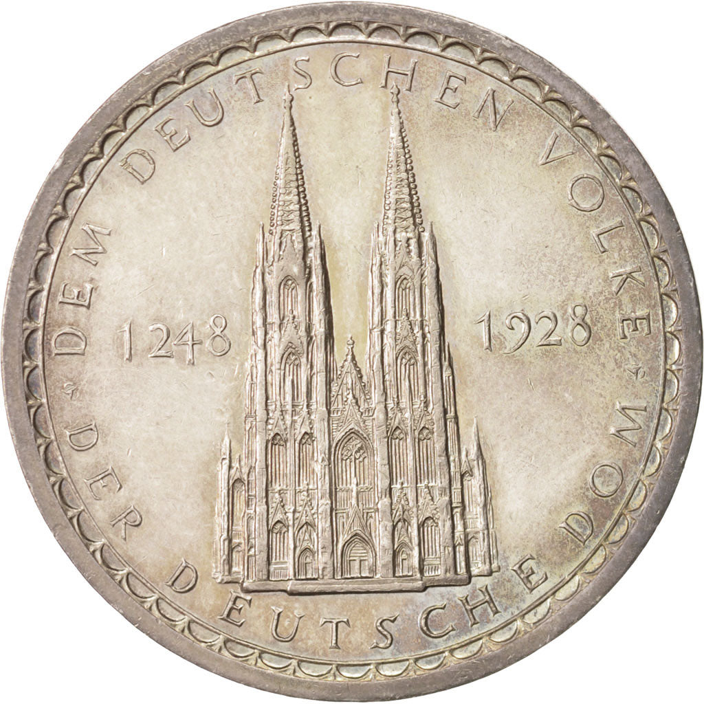 Germania, Medal, Arts & Culture, 1928, BB+, Argento