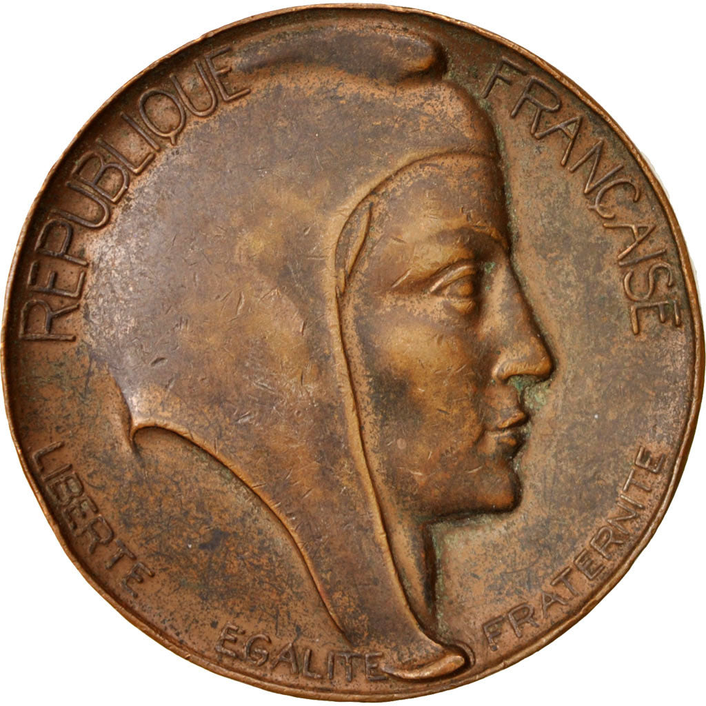 Francia, Medal, French Fifth Republic, Politics, Society, War, 1970, MB+, Bronzo