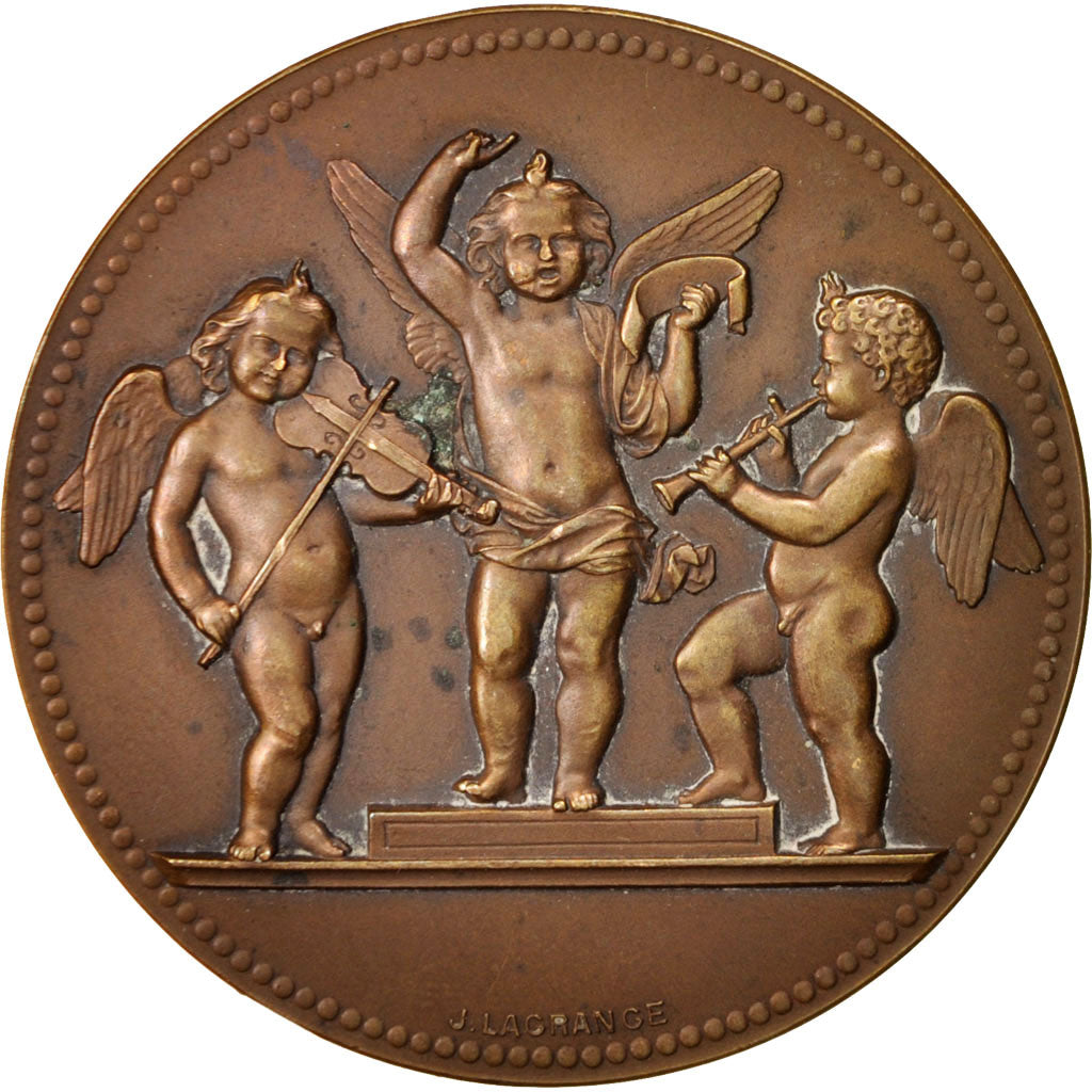 France, Arts & Culture, Medal, , AU(50-53), Bronze, 50