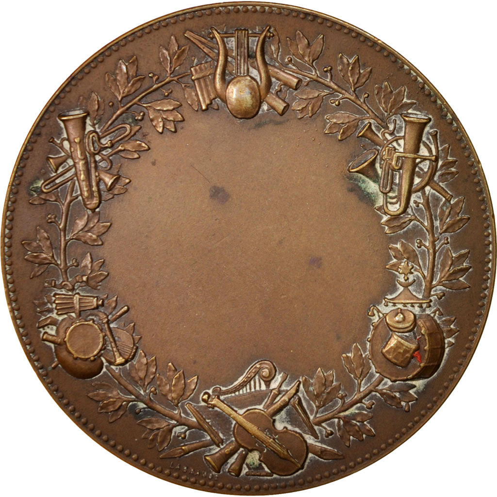 France, Arts & Culture, Medal, , AU(50-53), Bronze, 50