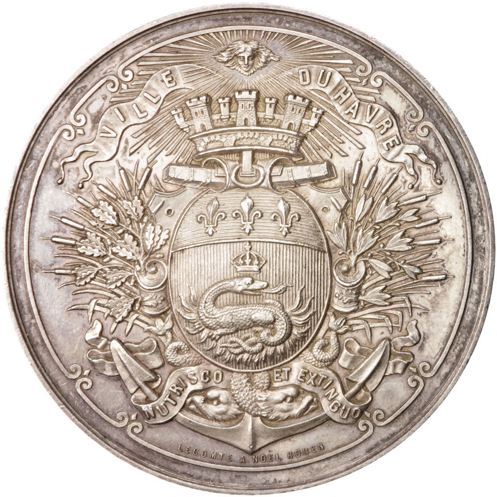 France, Medal, Arts & Culture, 1901, AU(55-58), Silver