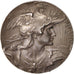France, Lille Commercial syndicat, Medal, 1903, EF(40-45), Bottée, Silver, 49mm