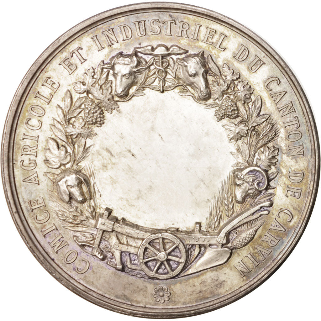 France, Medal, Business & industry, Lagrange, AU(55-58), Silver
