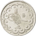 TURKEY, 5 Kurush, 1885, Qustantiniyah, KM #737, EF(40-45), Silver, 5.94