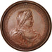 France, Medal, History, 1729, AU(50-53), Copper