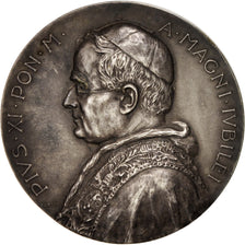 Vatican, Pie XI, Religions & beliefs, Medal, 1925, AU(55-58), Silver, 55mm
