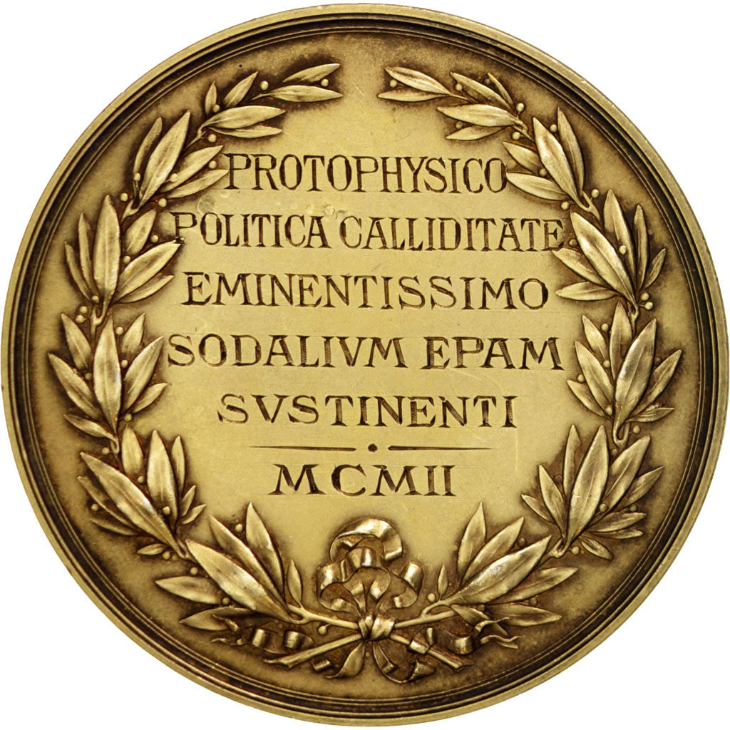 Italy, Medal, Religions & beliefs, 1902, AU(55-58), Vermeil