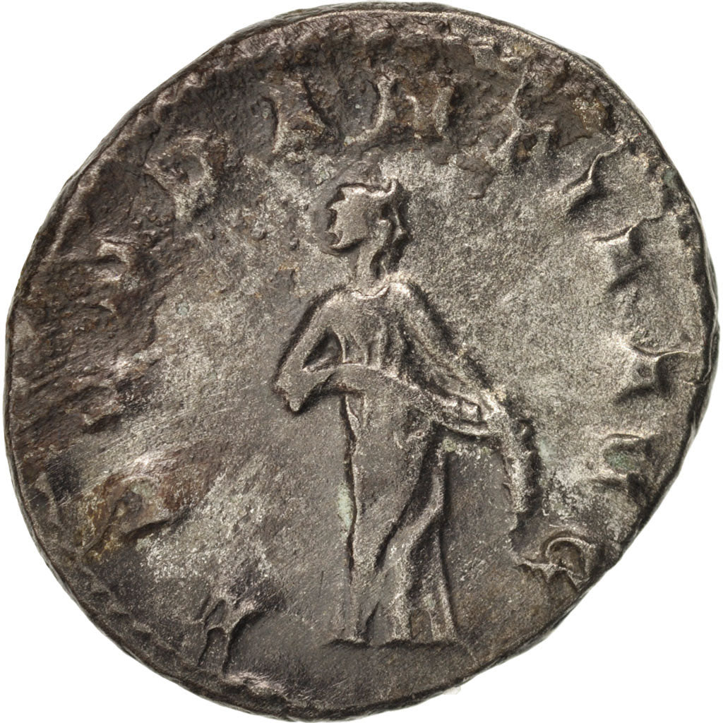 Münze, Trajan Decius, Antoninianus, 250, Roma, SS+, Billon, RIC:10b
