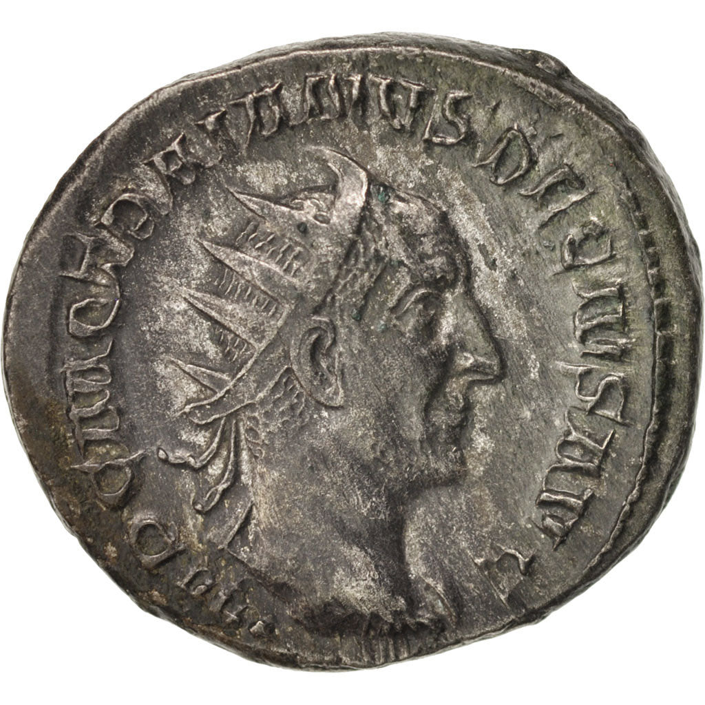 Münze, Trajan Decius, Antoninianus, 249, Roma, VZ, Billon, RIC:29c