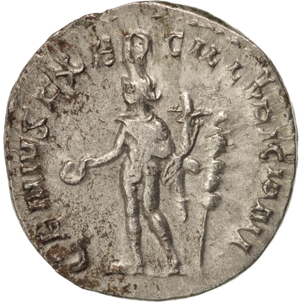 Münze, Trajan Decius, Antoninianus, 250, Roma, SS+, Billon, RIC:16c