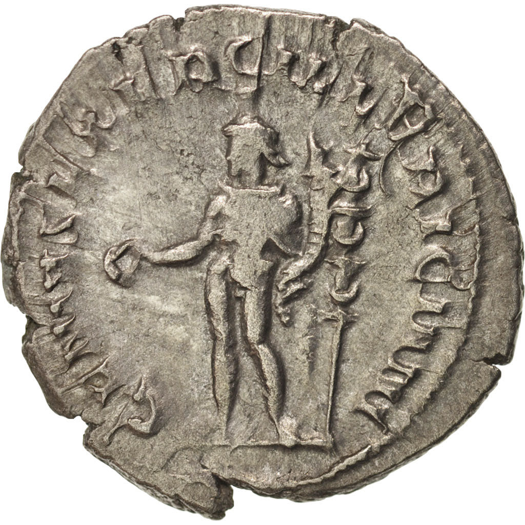 Münze, Trajan Decius, Antoninianus, 250, Roma, SS+, Billon, RIC:16c