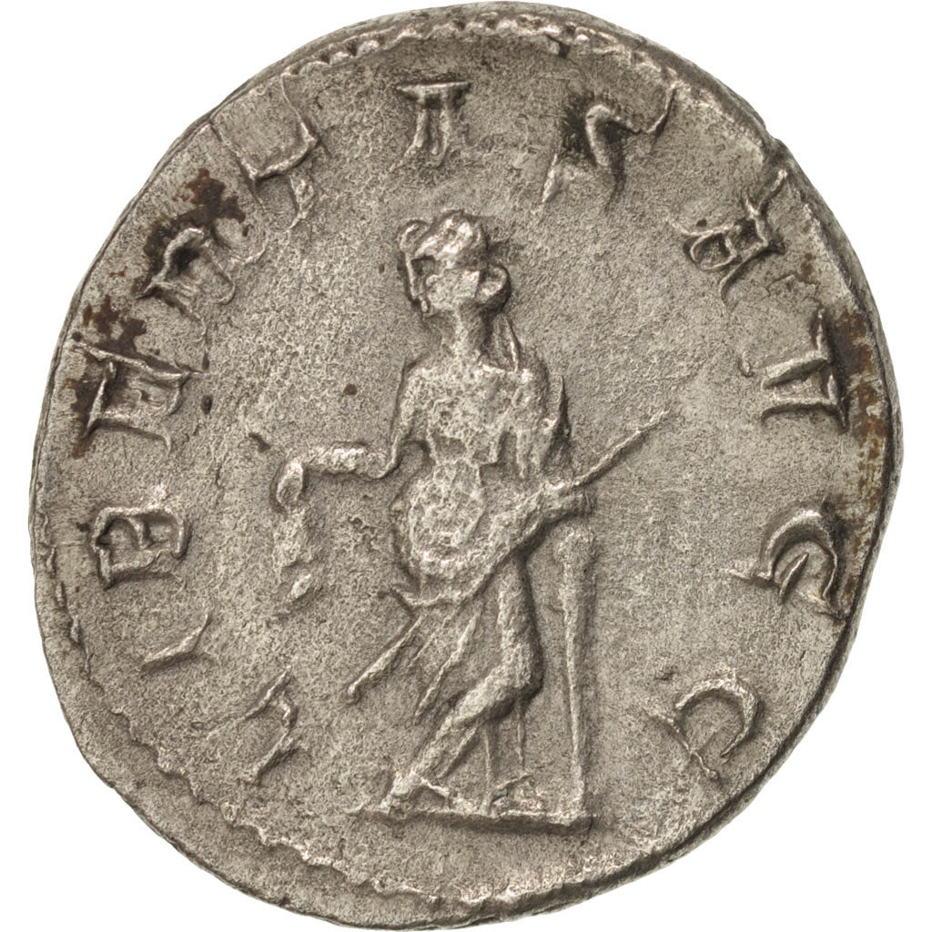Münze, Trebonianus Gallus, Antoninianus, 251, Roma, SS+, Billon, RIC:37