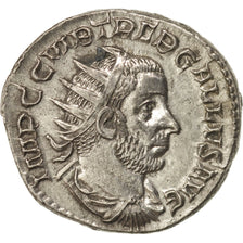 Coin, Trebonianus Gallus, Antoninianus, 251, Roma, AU(50-53), Billon, RIC:37