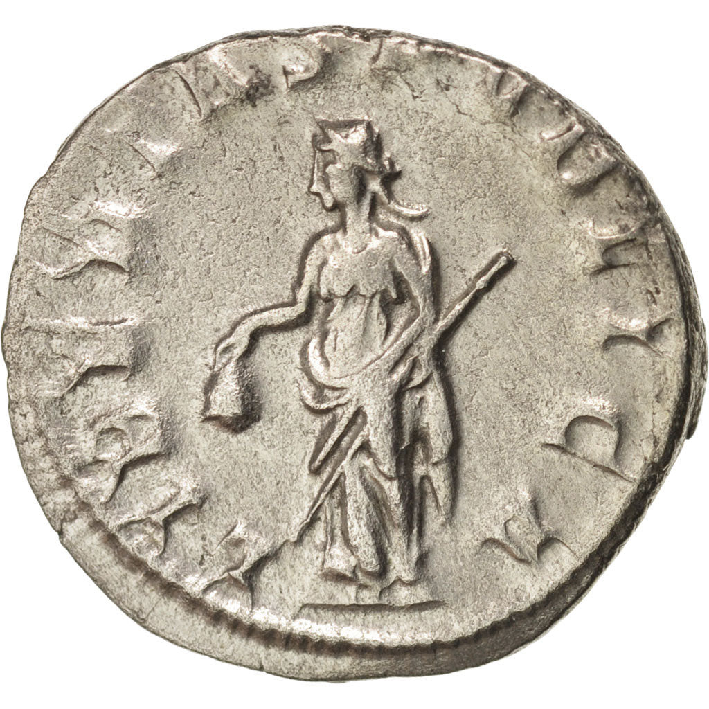 Coin, Trebonianus Gallus, Antoninianus, 251, Roma, AU(50-53), Billon, RIC:37