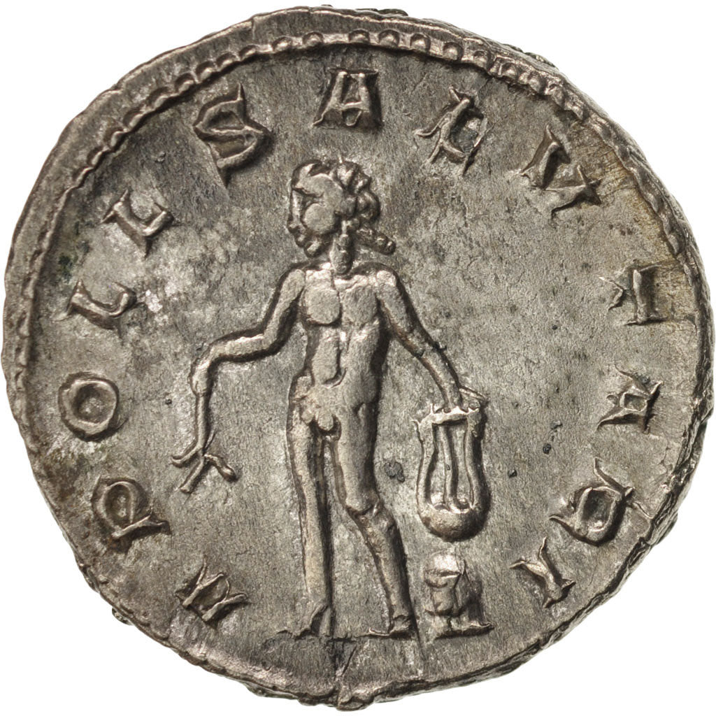 Trebonianus Gallus, Antoninianus, 253, Roma, AU(55-58), Billon, RIC:32