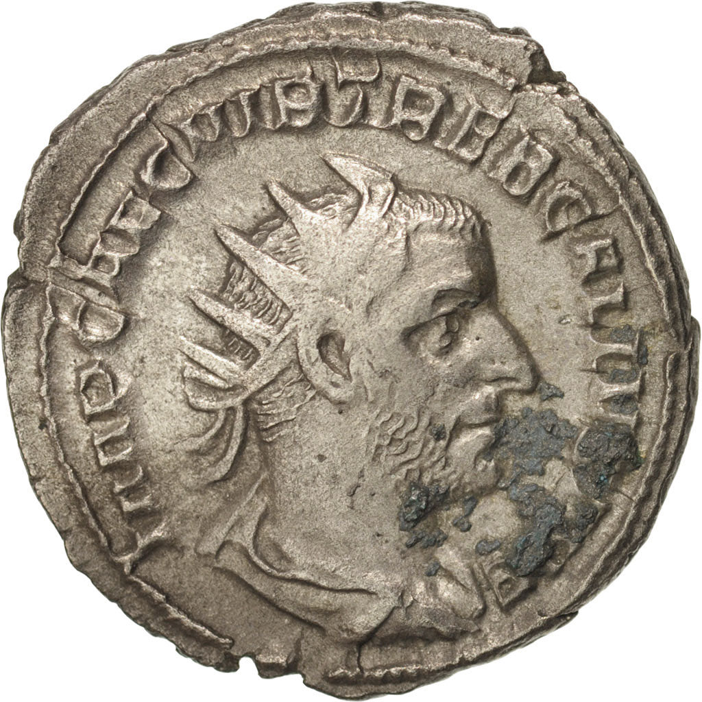 Moneta, Trebonianus Gallus, Antoninianus, 253, Roma, BB, Biglione, RIC:39