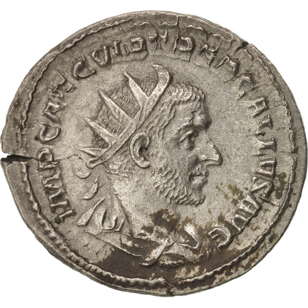 Münze, Trebonianus Gallus, Antoninianus, 251, Rome, VZ, Billon, RIC:33