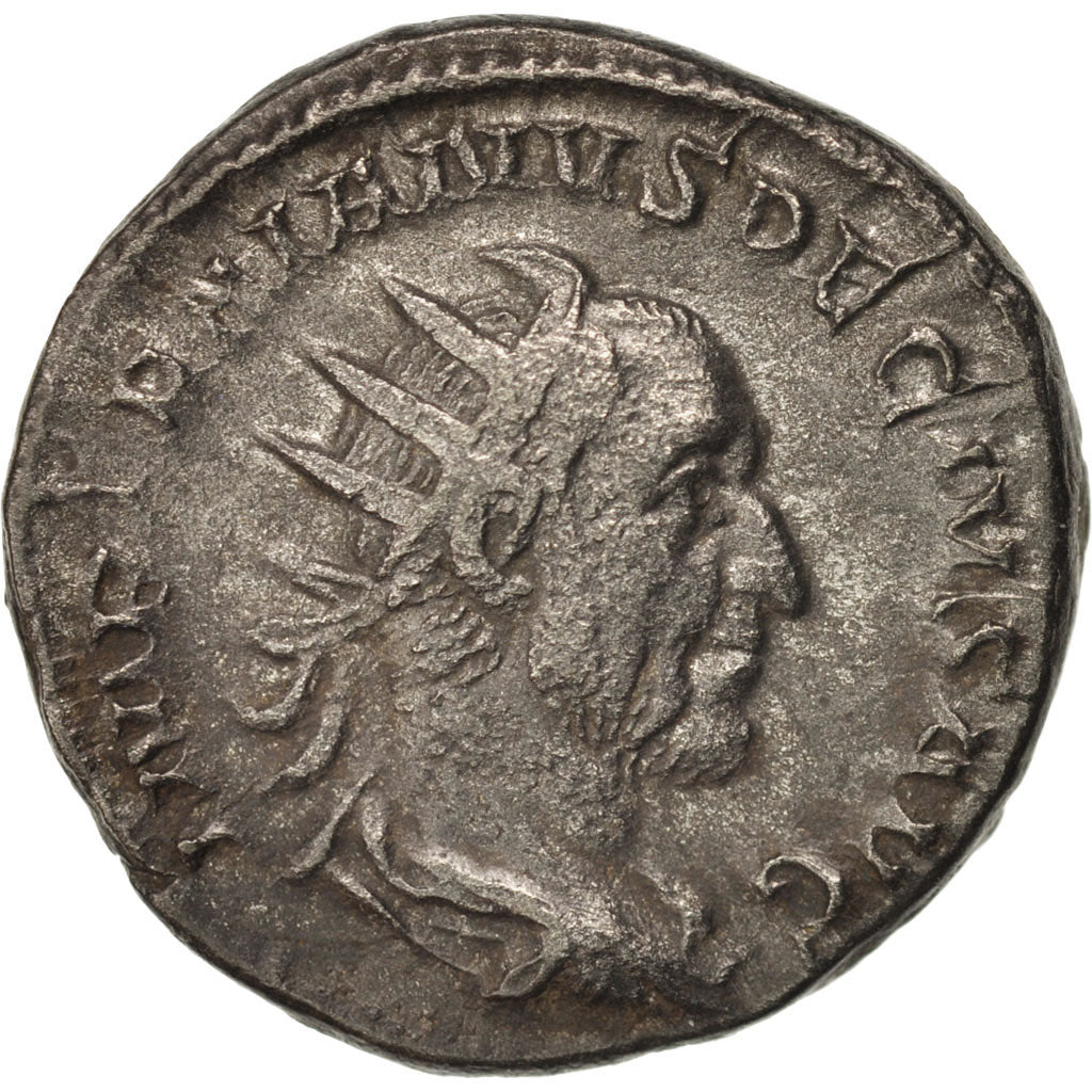 Trajan Decius, Antoninianus, 249, Roma, AU(50-53), Billon, RIC:6