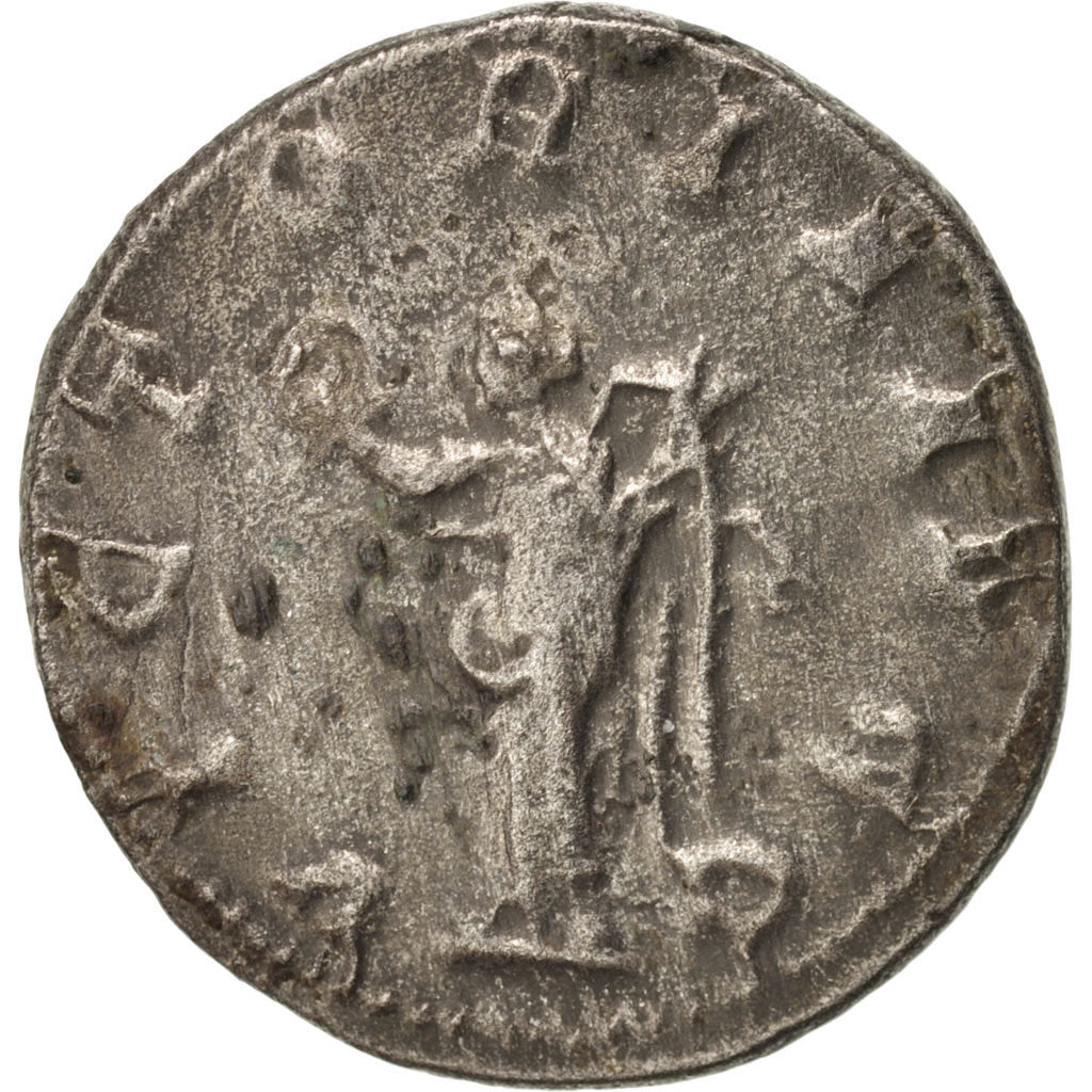 Coin, Valerian I, Antoninianus, 254, Roma, EF(40-45), Billon, RIC:125