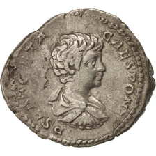 Moneta, Geta, Denarius, 202, Roma, BB, Argento, RIC:20b