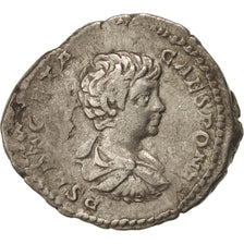 Coin, Geta, Denarius, 202, Roma, EF(40-45), Silver, RIC:20b