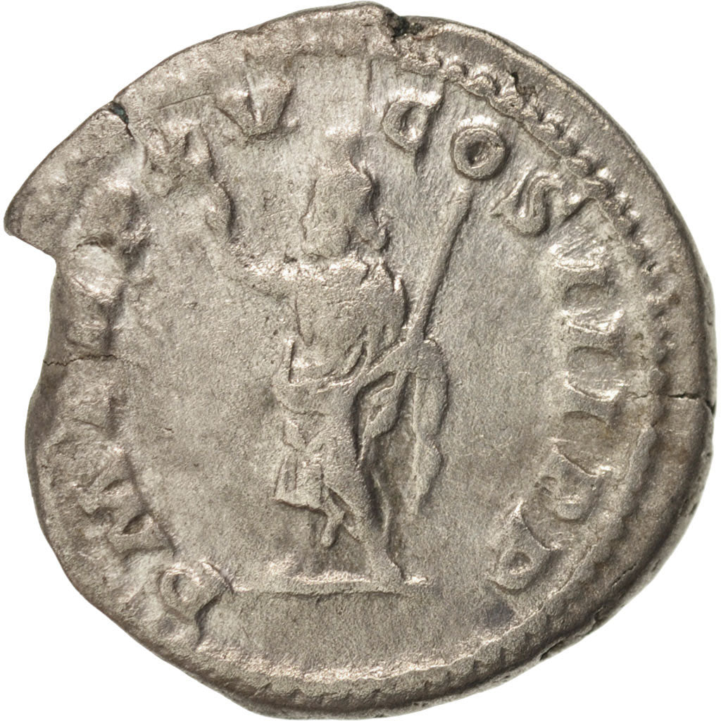 Coin, Caracalla, Denarius, Roma, AU(50-53), Silver