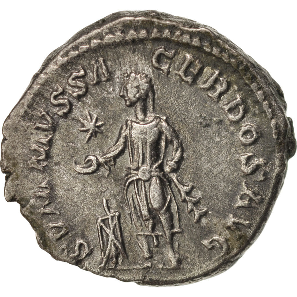 Moneta, Elagabalus, Denarius, 221, Roma, SPL-, Argento, RIC:146