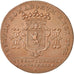 Belgium, Belgium, Comté de Flandres, Namur, Token, 1764, AU(50-53), Copper