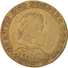 France, Token, Royal, Louis XIII, VF(30-35), Brass, Feuardent:12245