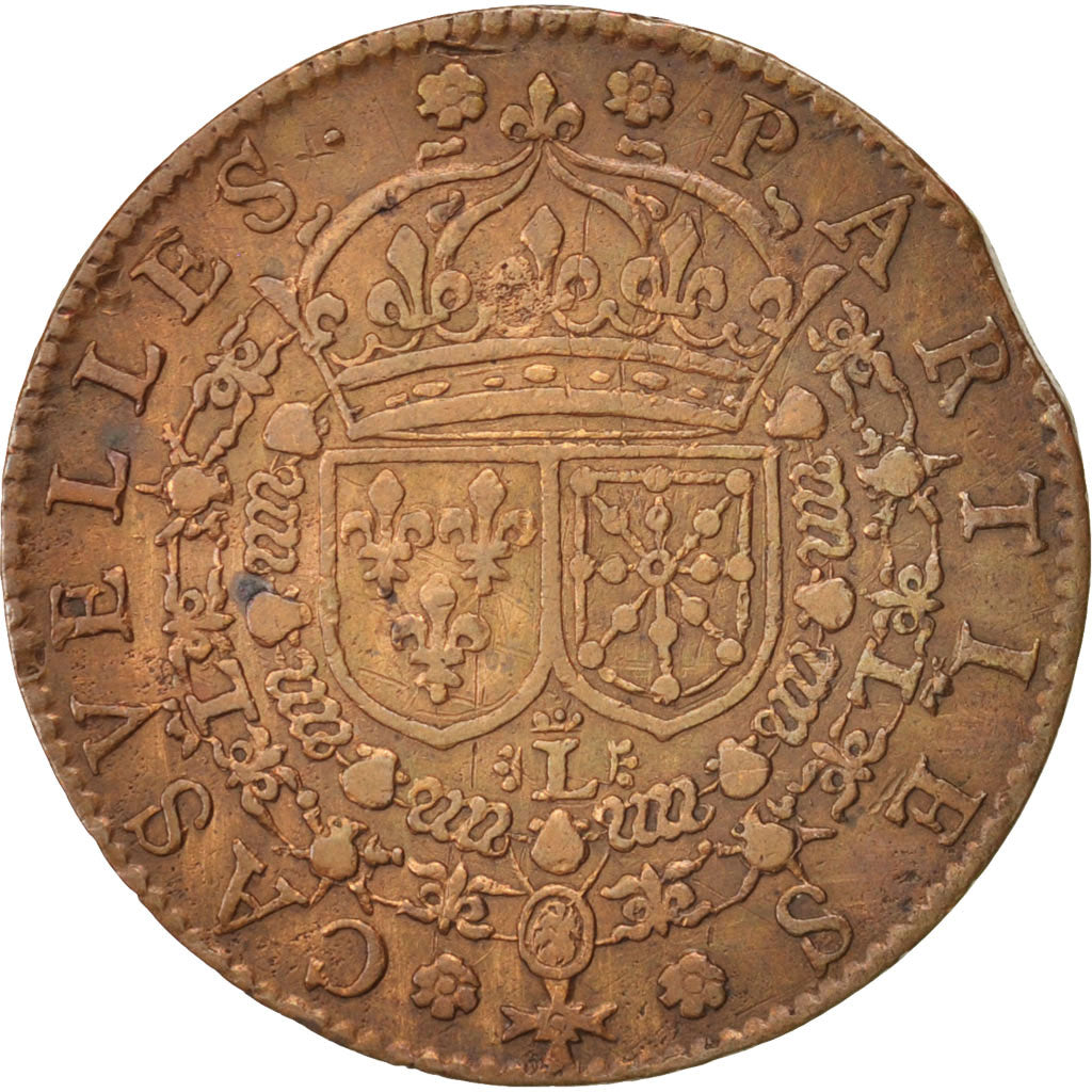 Frankreich, Token, Royal, 1636, SS, Kupfer