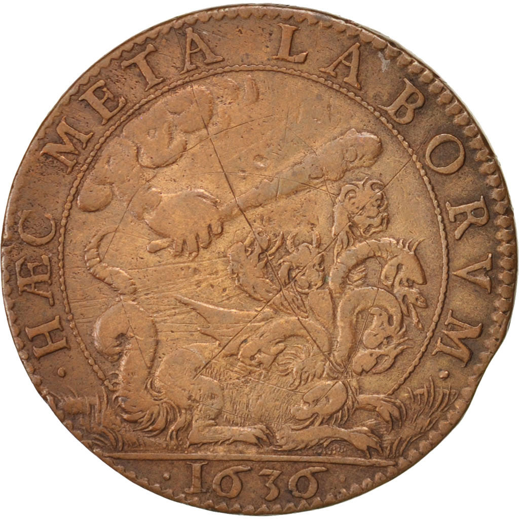 Frankreich, Token, Royal, 1636, SS, Kupfer