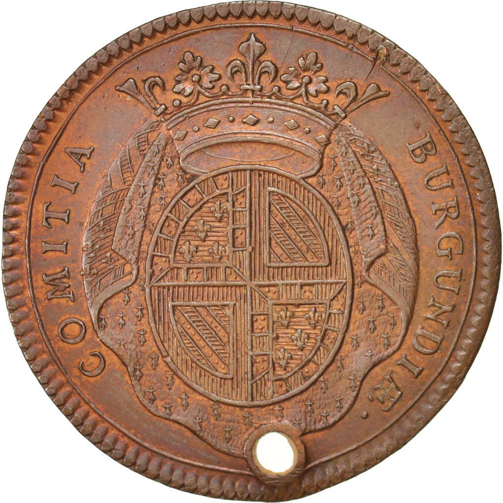 Francia, Token, Royal, Morelet de Couchey, 1727, SPL-, Rame