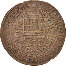 Niederlande, Spanish Netherlands, Token, 1677, AU(50-53), Copper, 30, Feuarde...