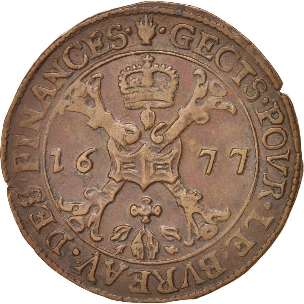 Netherlands, Spanish Netherlands, Flandre, Charles II, Bureau des Finances