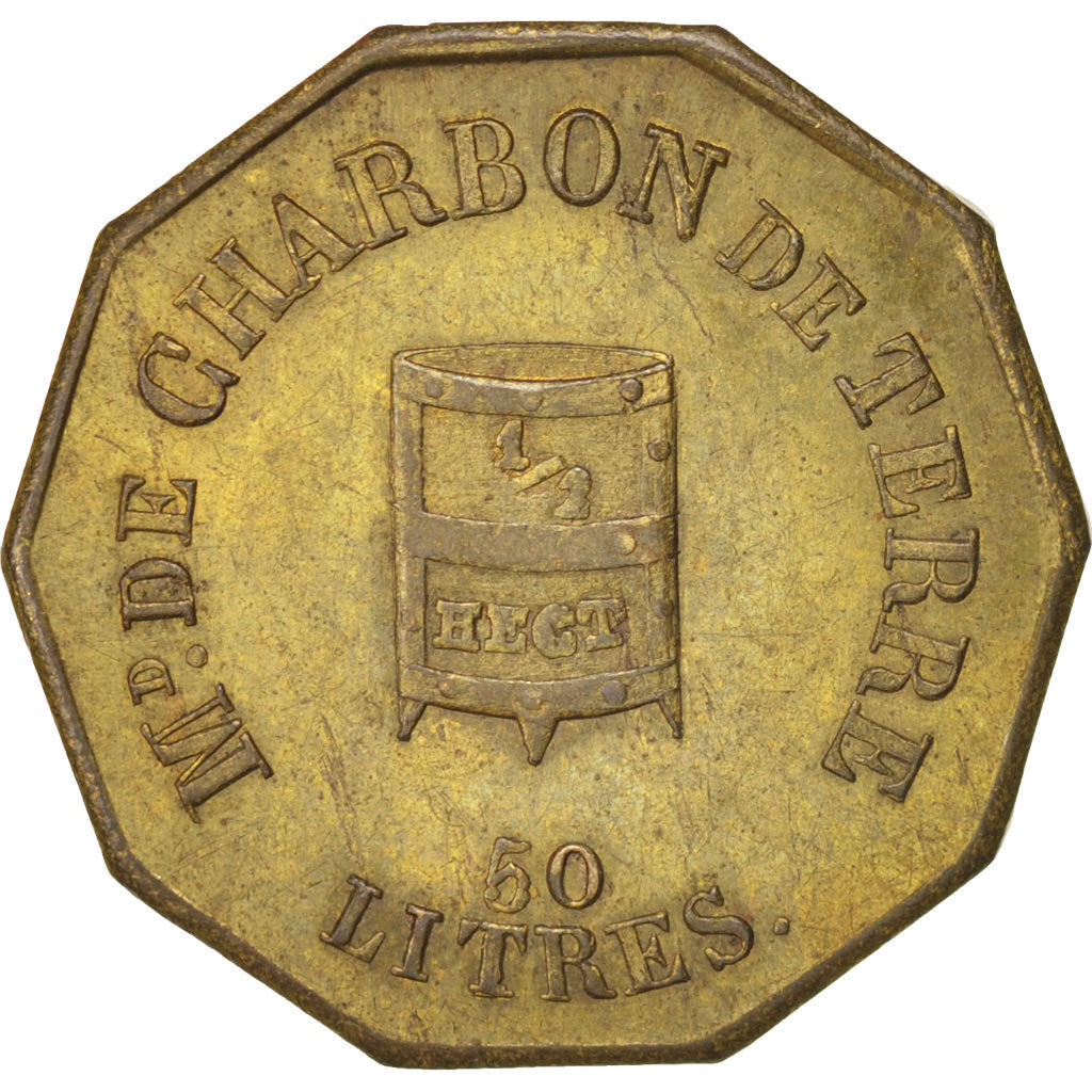 Frankreich, Token, , AU(50-53), Brass, 23