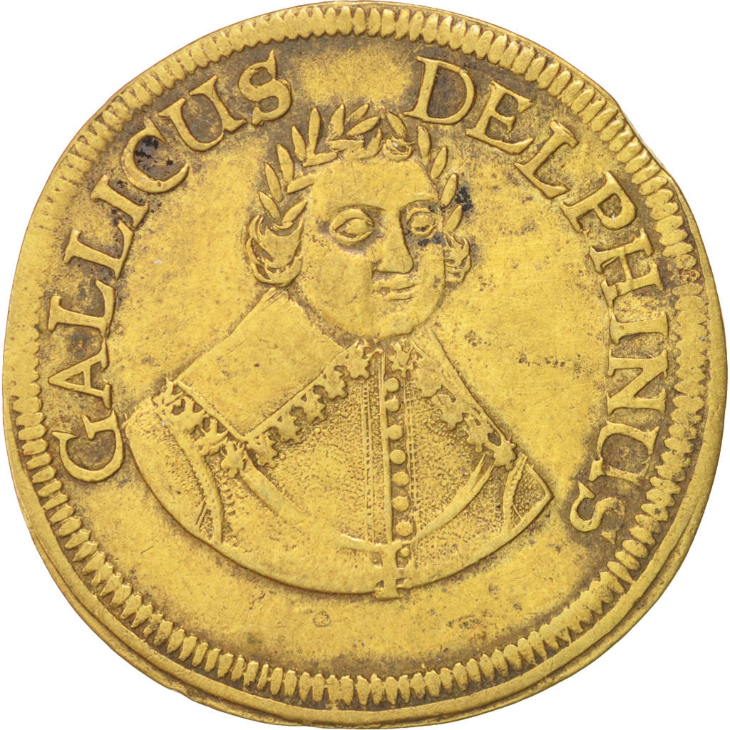 Frankreich, Royal, Token, 1711, EF(40-45), Brass, 25, Feuardent:11168