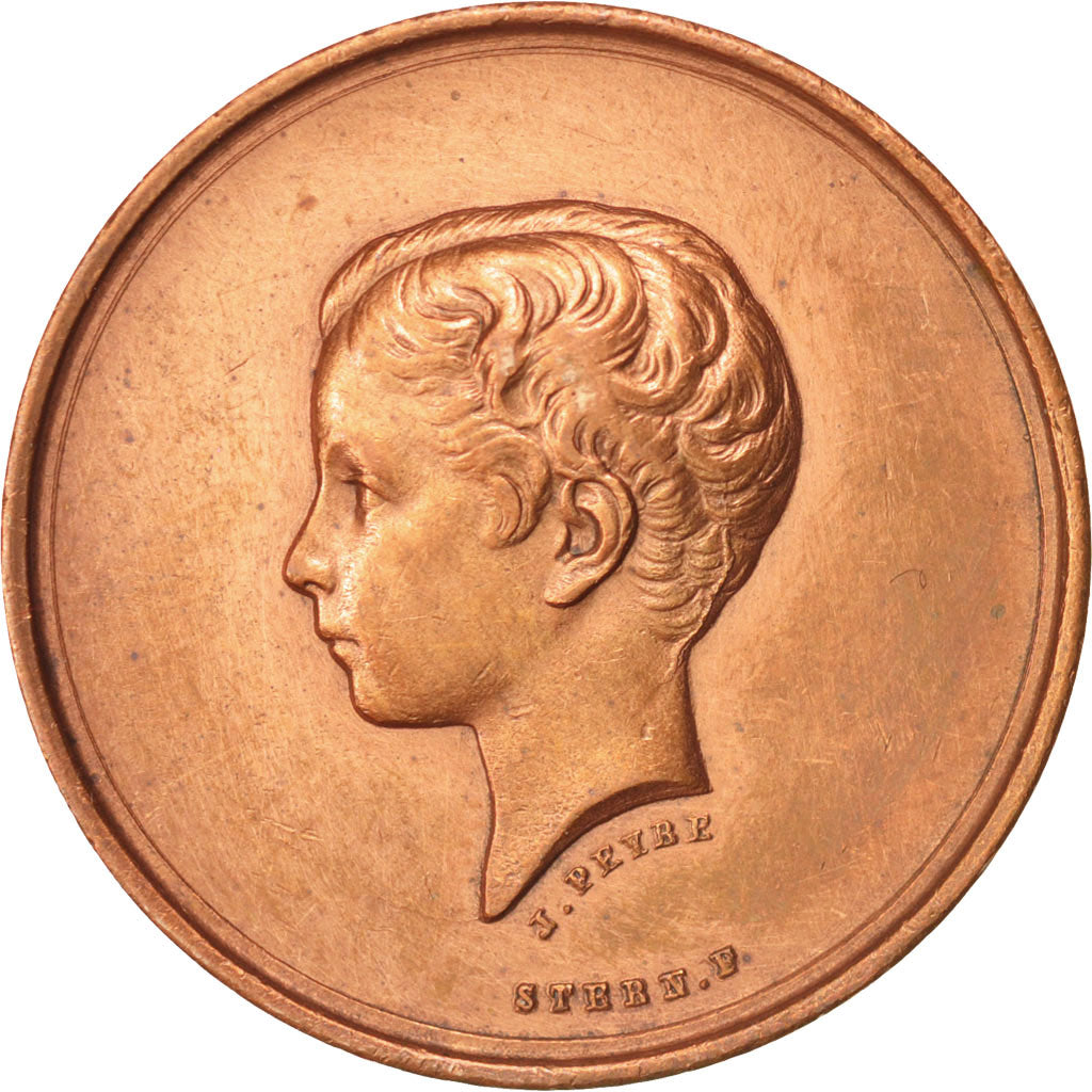 France, Token, Second Empire, Société du Prince Impérial, 1862, AU(55-58)