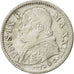 ITALIAN STATES, 10 Soldi, 50 Centesimi, 1869, Roma, KM #1386.1, EF(40-45),...