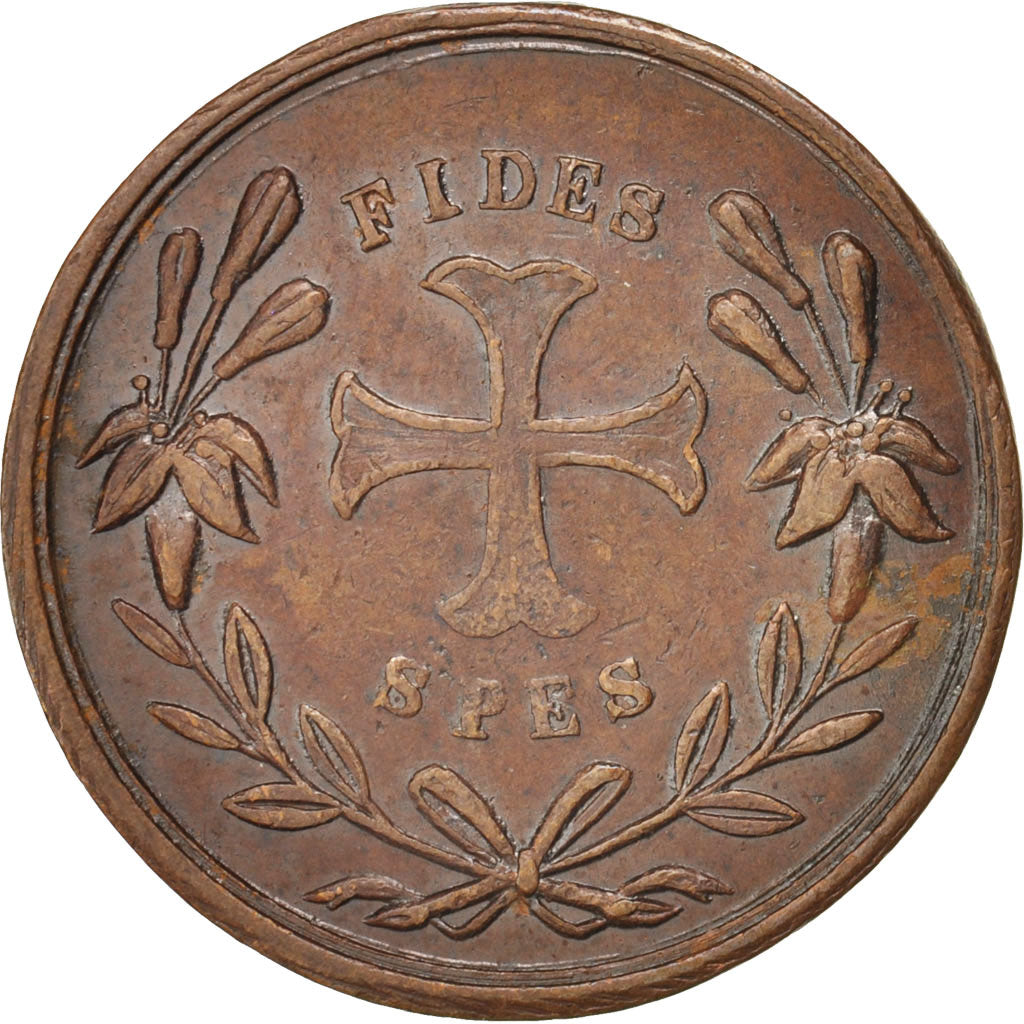 France, Jeton, Royal, Henri V, TTB, Cuivre