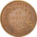 Francia, Token, Gloire au peuple, 1830, SPL-, Rame