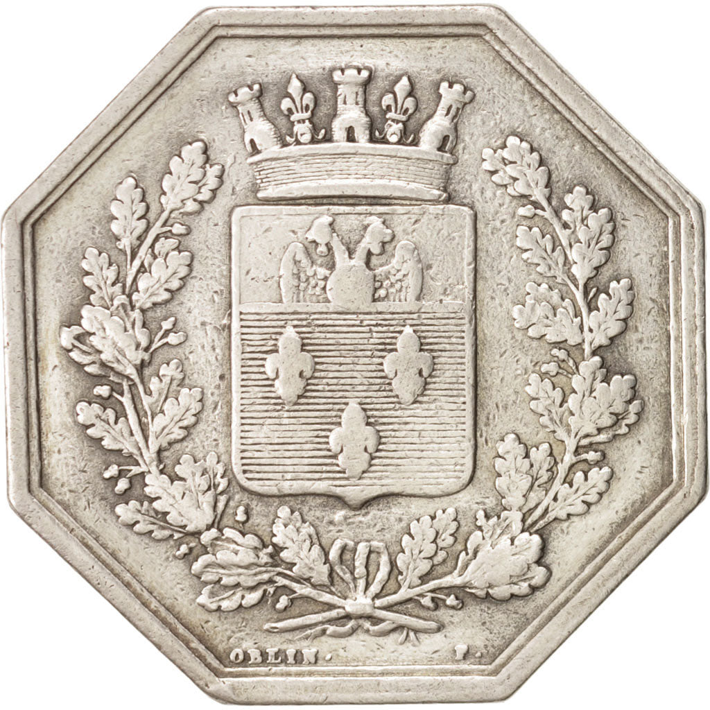 Frankreich, Token, Ville de Versailles, 1821, SS, Silber