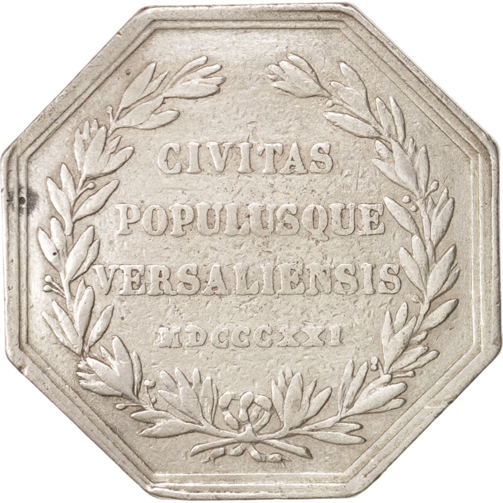 Frankreich, Token, Ville de Versailles, 1821, SS, Silber