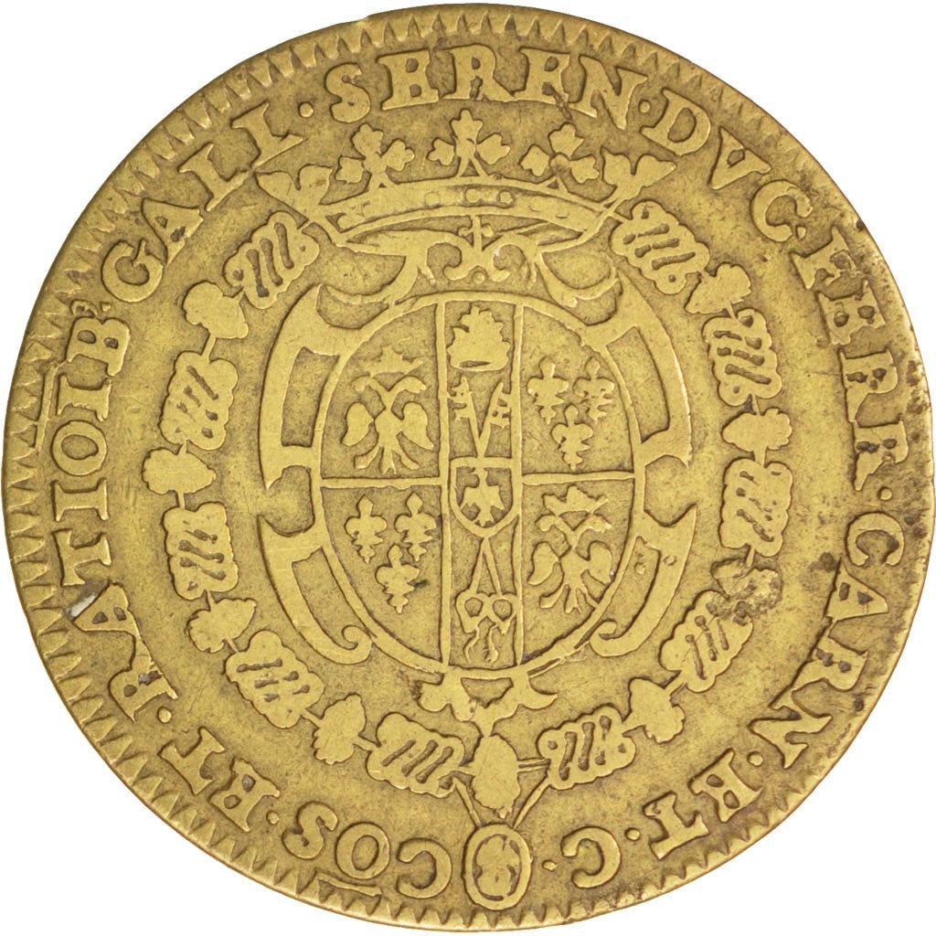 France, Royal, Bretagne, Renée de France, Token, XVI century, EF(40-45), Bra...