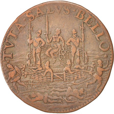 Netherlands, Spanish Netherlands, Philip II, Token, 1591, VF(30-35), Copper,...