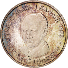 France, Medal, European coinage test, 0,10 ecu, History, 1987, MS(63), Silver