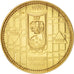 France, European coinage test, 1 euro, History, Medal, 1998, SUP, Brass, 33