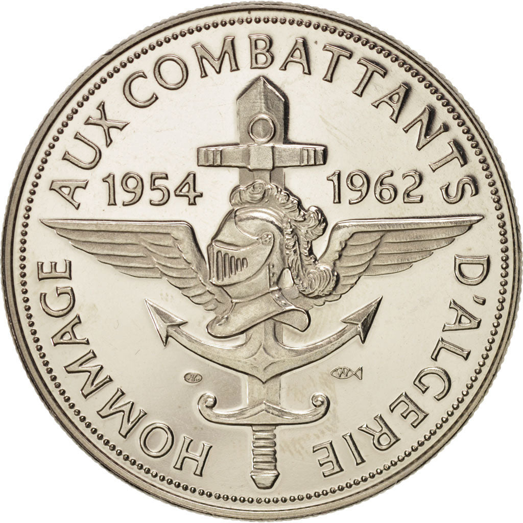 Francia, Medal, Hommage aux  combattants d'Algérie 1954-1962, History, SPL