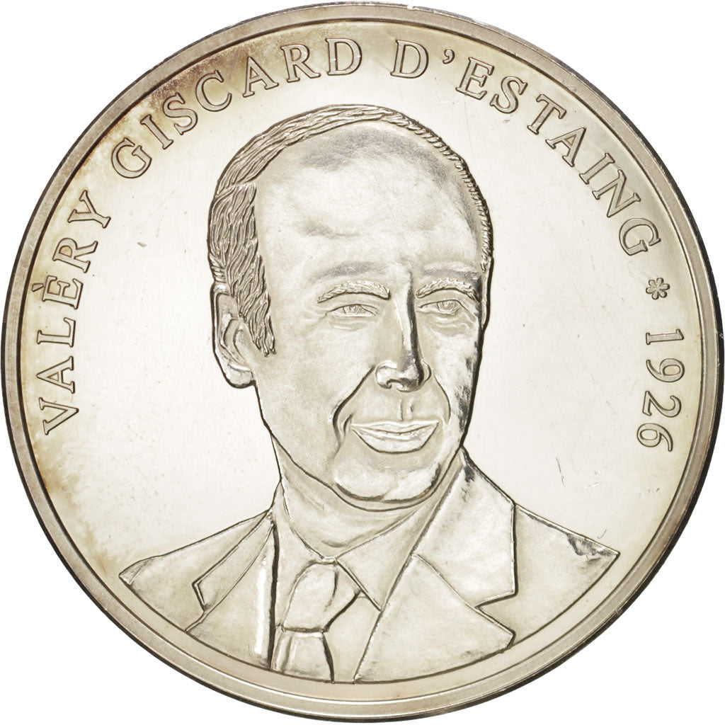 Francia, Medal, Les Présidents de la République, Valérie Giscard d'Estaing *