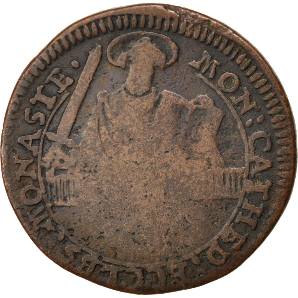 GERMAN STATES, Ducat, 1787, KM #447, VG(8-10), Gold, 6.98