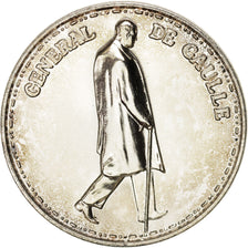 France, Medal, Charles de Gaulle, 25th death anniversary, History, 1995, SUP